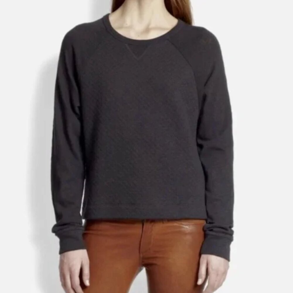 Rag & Bone/Jean Quilted Sweatshirt